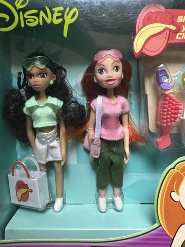 Disney Kim Possible Shopping Friends Kim & Monique 4" dolls NEW Equity Marketing - Picture 2 of 6