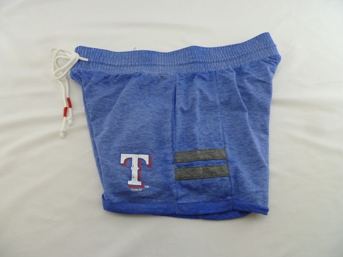 NEW Women's Sideline Apparel MLB Texas Rangers Lightweight Shorts-Blue - Picture 6 of 6