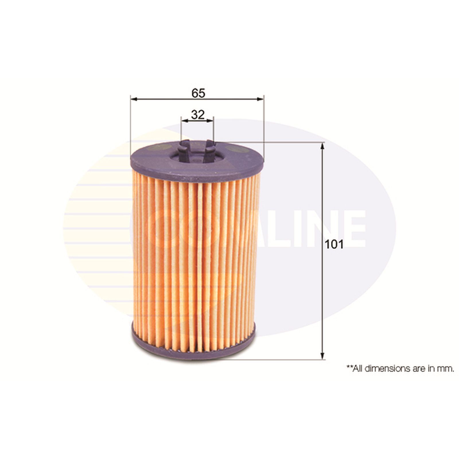 Oil Filter EOF261 Comline 03N115466 03N115562 65.05504-6000  