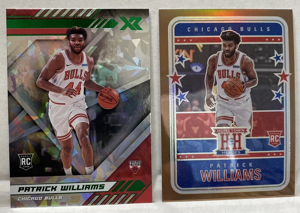 2022 Patrick Williams XR Cracked Ice Fanatics Hometown Hero’s Bronze Prizm SP RC - Image 2 of 4