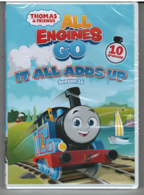 Thomas and Friends All Engines Go It All Adds Up Season 26 (DVD) NEW