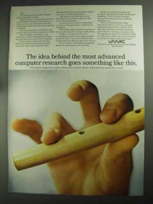 1968 Univac Computers Ad - Advanced Computer Research