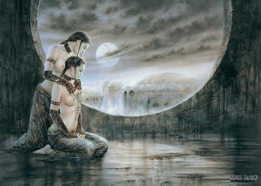 LUIS ROYO POSTER - SEXY HOT GIRLS - GOTHIC FAIRIES- NEW - PRINT