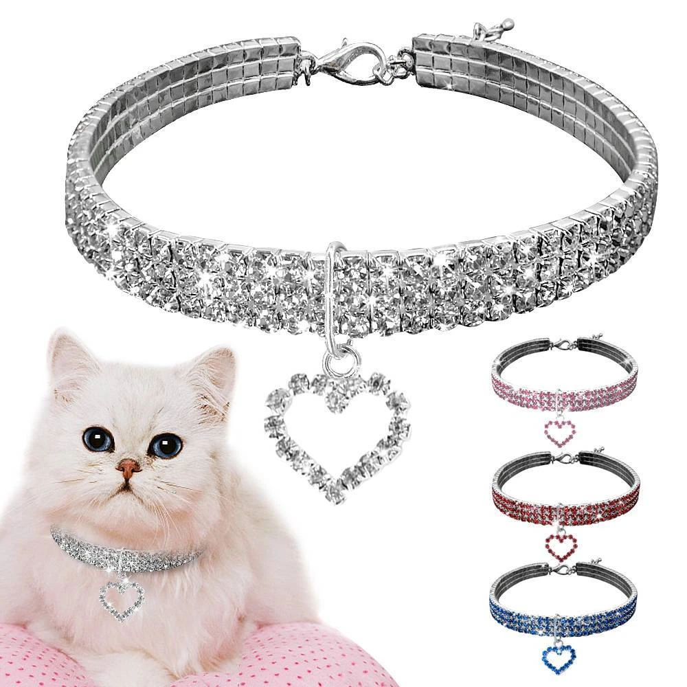 Diamond dog collars for small best sale dogs