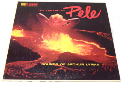 Arthur Lyman The Legend Of Pele HiFi R813 D8/D8 Exotica Tiki Lounge EX