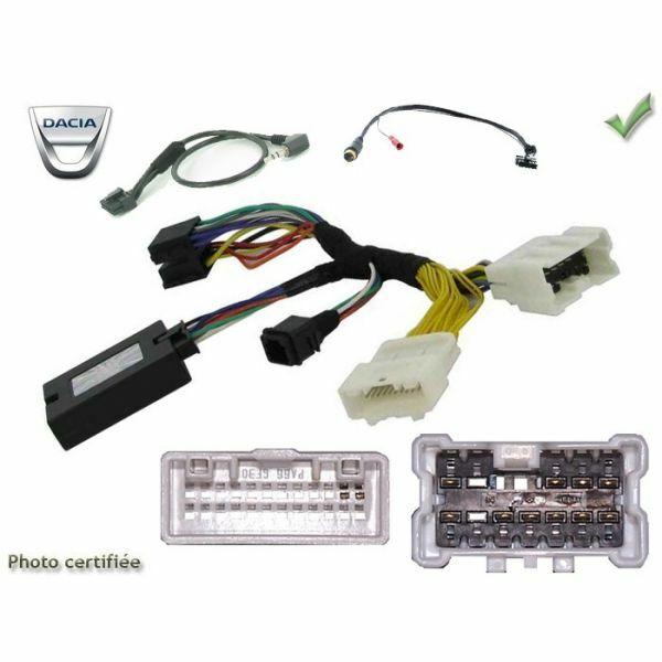 Commande au volant pour Dacia Logan MCV SD 2013- commodo radio ABS