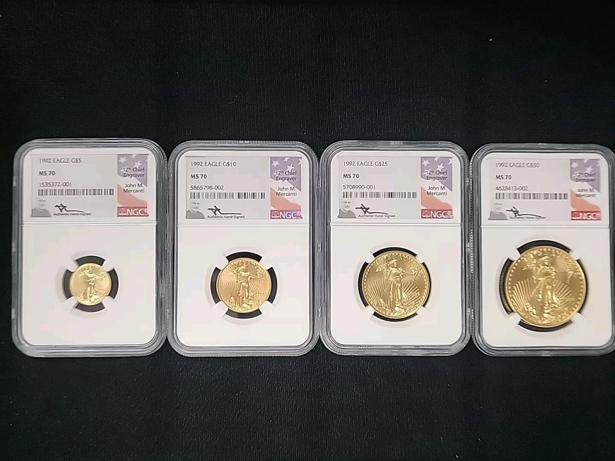 1992年 アメリカンイーグル NGC MS69 8341445-062 American Eagle NGC