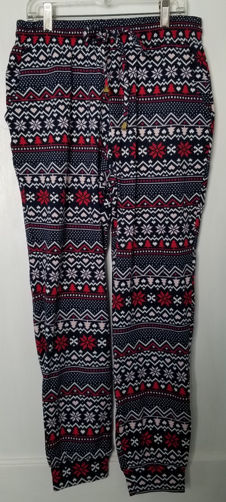 Eye Candy Medium Winter Print Multi Colored Loung… - image 1