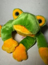 TY Smoochy The Green Frog Beanie Buddies Collection 1998 14"
