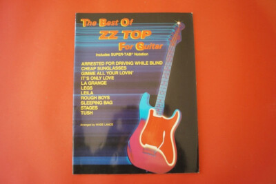 ZZ Top - The Best of for Guitar .Songbook Notenbuch .Vocal Guitar