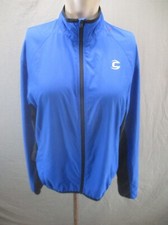 Giacca ciclismo Cannondale taglia M uomo blu full zip supporto colletto zip tasca 167