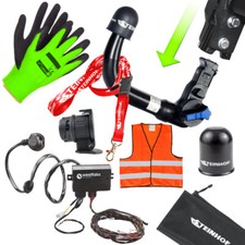 Anhängerkupplung abnehmbar+ESatz 13p spez für Audi A5 8T Sportback 09-17