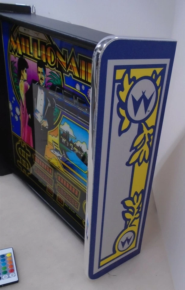 Williams Millionaire Pinball Head LED Display light box - Image 2 of 4