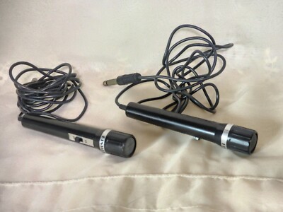 Pair M5 Dynamic Vocal Microphone for Stage, Singing Recording w/ on off ...