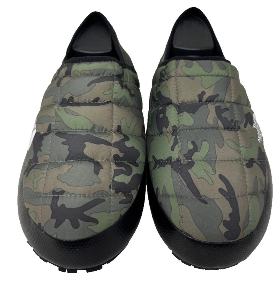 The North Face Men's ThermoBall Traction Mules V Slippers Camo Size:8 167A - Image 2 of 4