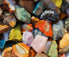 Madagascar Mix -Large 2" - 3" Rough Rocks for Tumbling - Bulk Wholesale options