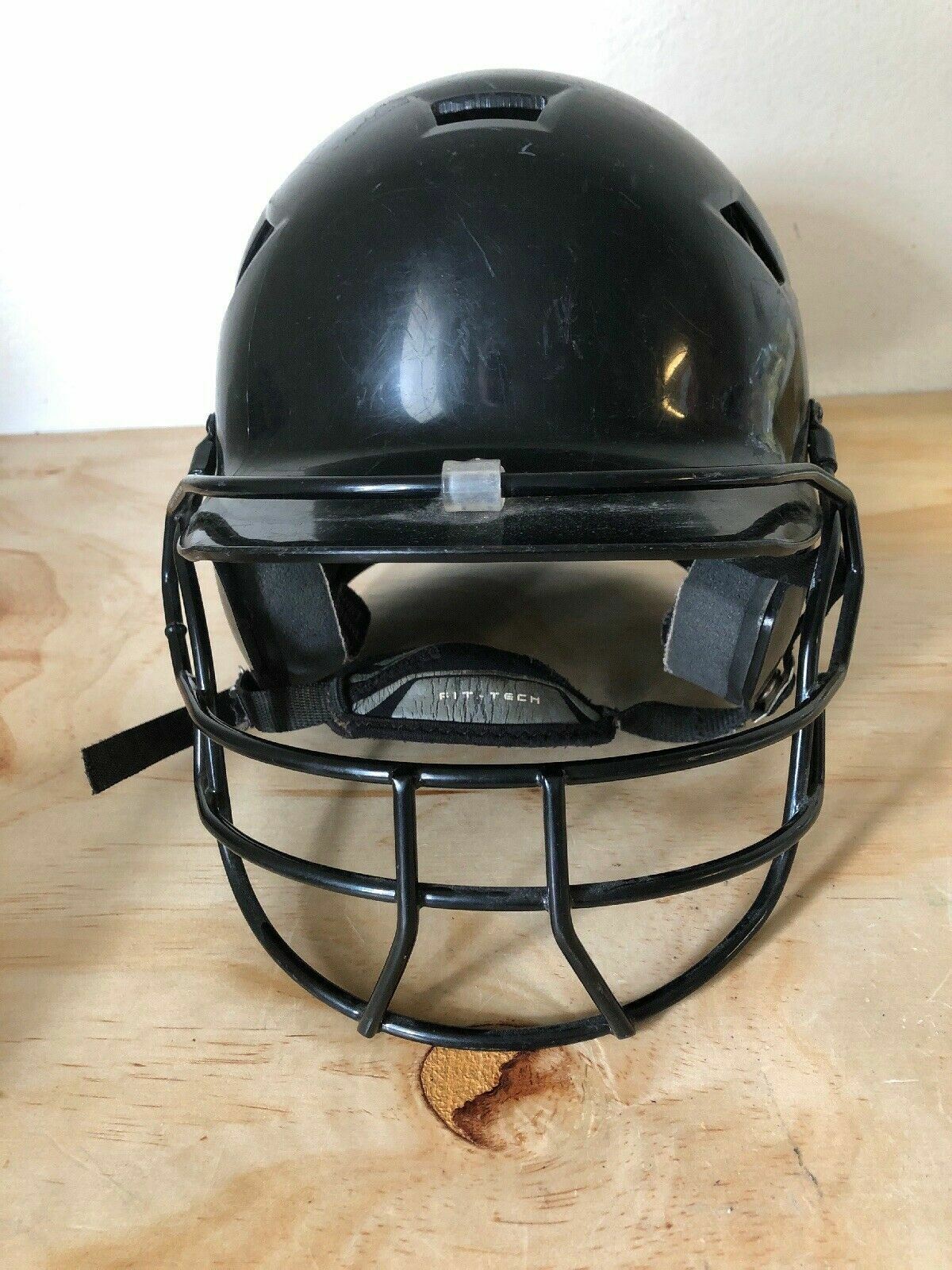 Schutt Air Steel Softball Batters Batting Face Guard Helmet Silver