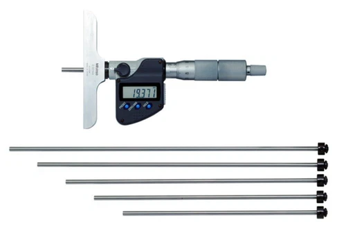 Mitutoyo Depth Micrometer 329-250-30 DMC100-150MX Interchangeable Rods