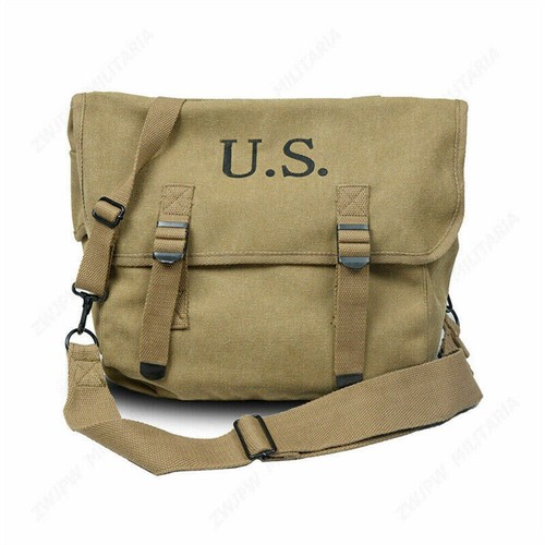 WWII US ARMY M36 Musette Filed Bag Backpack Haversack Pouch General Purpose - Picture 5 of 5