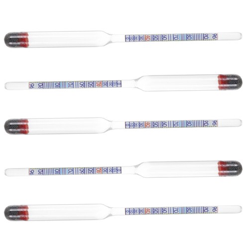 Hydrometer Alcohol Meter for Wine 0- Glass Measuring Tool