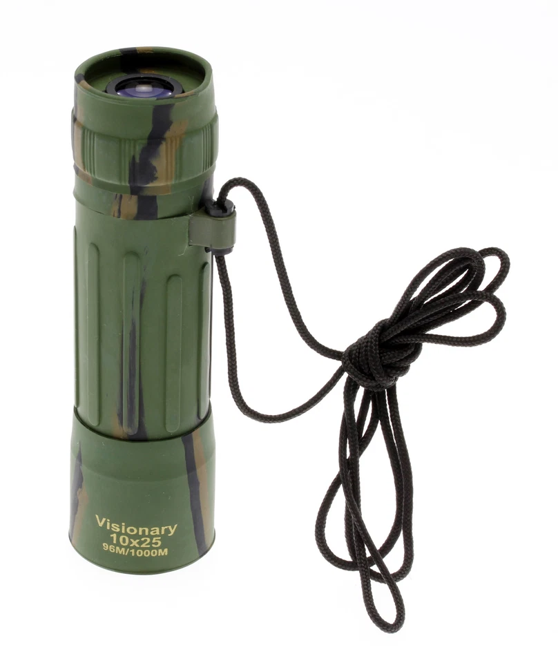 10x25 CAMOUFLAGE Monocular VISIONARY DX-m - Fully Coated Version - Image 2 of 3