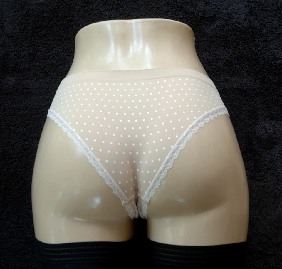 Bikini Barely There Cheeky Microfibra Suave Punto Taupe Talla 5/Pequeño Foto 3 de 4