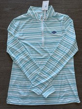 WOMENS NWT PETER MILLAR GOLF 1/4 ZIP PULLOVER...