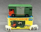 Matchbox 17 Horse Box With Original F Series Box Lesney 17e