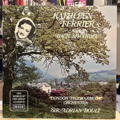 [CLASSICAL]~EXC LP~KATHLEEN FERRIER~Sings Bach & Handel~[1978~DECCA]~UK Import