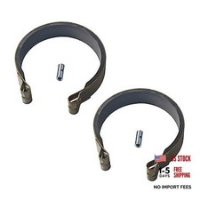 Go Kart Mini Bike with clip  Pin for 4 inch Go-Cart ATV 4" Brake Band brown