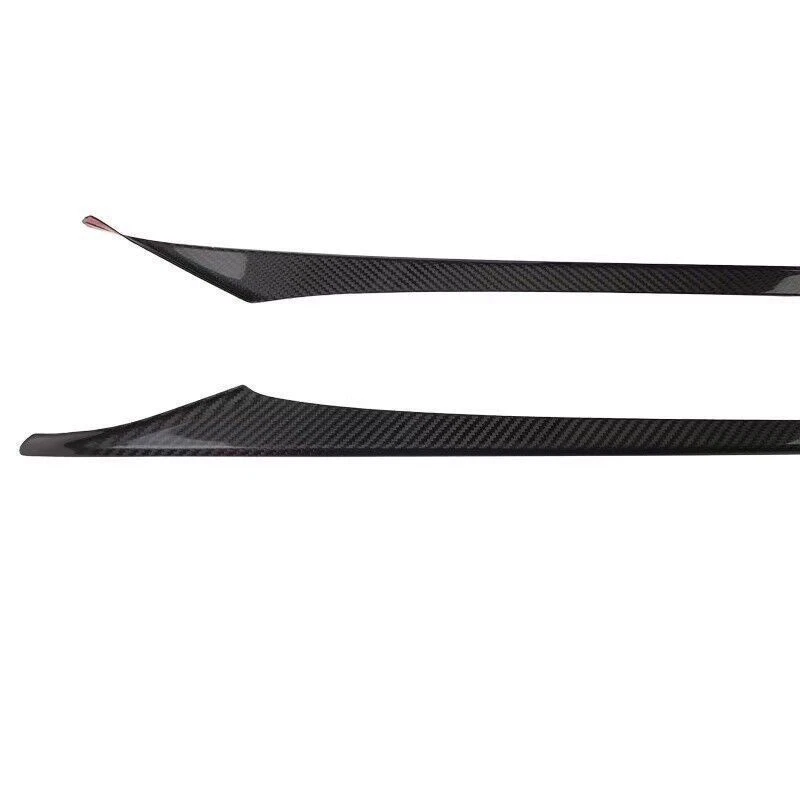 Tira de moldura de panel de puerta interior de auto de fibra de carbono para Lexus RC200t RC300 RC350 RC F Foto 2 de 4