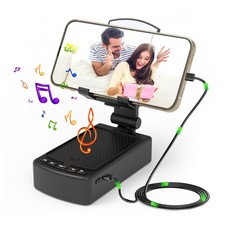 Cell Phone Stand with Wireless Speaker and Anti-Slip Base 8000mAh Rechargeable