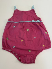 Vintage Carters Pink Bubble Romper Sunsuit Be...