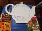 2013 TeaPot Chalk Board With Two Decorative Towels. — photo 6