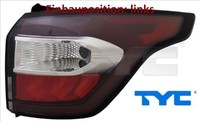 TYC 11-14712-16-9 Heckleuchte Links RüCklicht Hecklicht RüCkleuchte FüR Ford