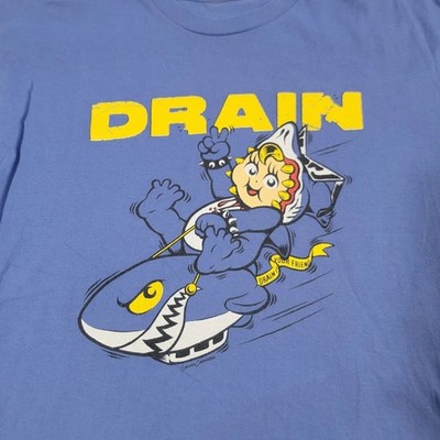Hot Drain Band Living Proof Tour Blue Cotton S to 5XL Concert Shirt TU906