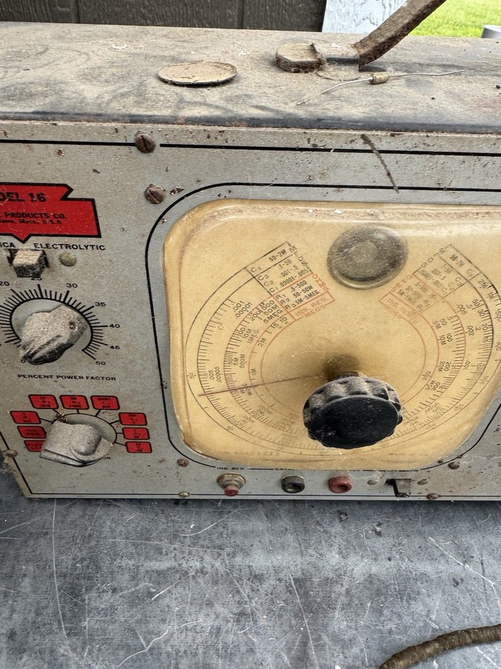 Heathkit Vacuum Tube Testers Rebuild Kit For Sprague Tel-Ohmike TO-6 - Full Recap Set With Instructions Capacitor Tester