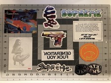 Lot Of 10 Supreme New York Stickers - NEW - 1...