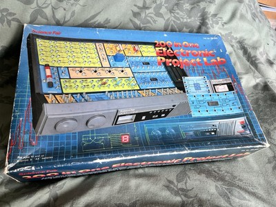 Science Fair Electronics Lab 200 in One Project Kit 28-265, voll funktionsfähig 