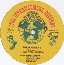 Carlton Jackson / Phyllis Barnes - Disarmament / Please Mr. Ocean (12")