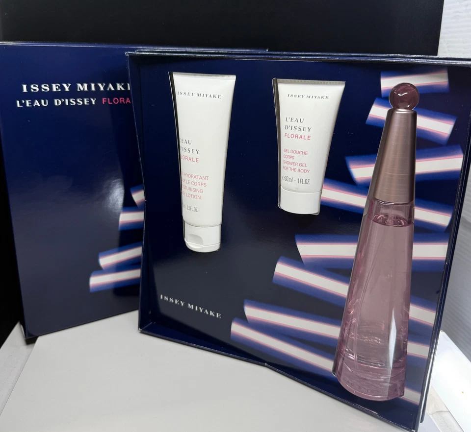Issey Miyake L'eau D'Issey Florale Juego de 3 piezas NUEVO EN CAJA Foto 2 de 4