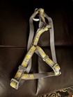 Adorable Unused No Tag Med Sz Dog Harness Floral And Grey Nice Adjustable — photo 1