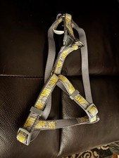 Adorable Unused No Tag Med Sz Dog Harness Floral And Grey Nice Adjustable