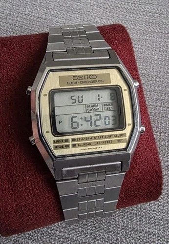 Vintage Digital Seiko A939 5000 Watch