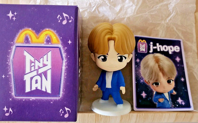 McDonald s BTS X TinyTAN J-Hope Throwback Edition Happy Meal Toy