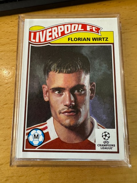 Topps Living UEFA UCC 803 Florian Wirtz Liverpool FC