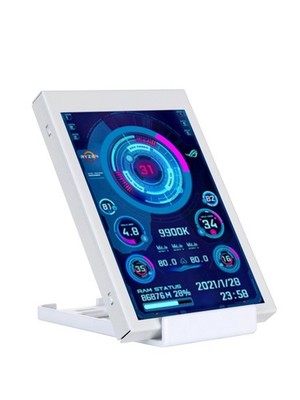 3.5'' IPS TYPE-C Secondary Screen USB Monitor CPU GPU RAM HDD AIDA64 Computer