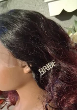 Bride Rhinestones Hair Bobby Pins Wedding Bridal Shower Bling NEW 