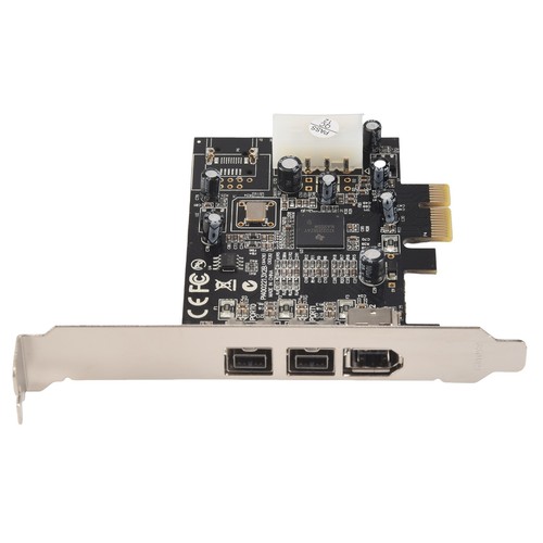 -PEX30016 3 Port IEEE 1394 Firewire 1394B & 1394A PCIe 1.1 X1 Karte TI XI2414 - Afbeelding 5 van 10