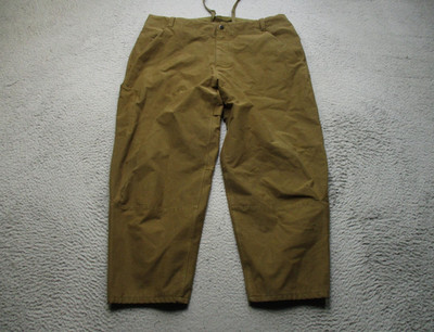 Lululemon Lab Utilitech Carpenter Pants Mens 38 Brown Cropped Workwear